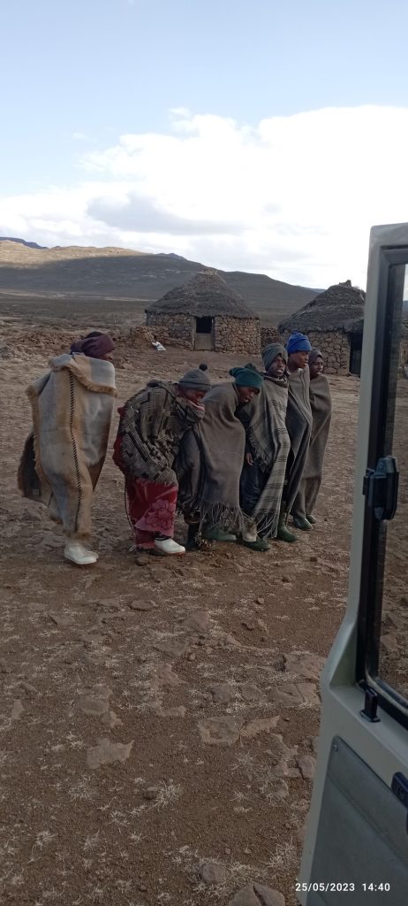 Sani Pass and Lesotho Tour Local Lesotho Herd boys
